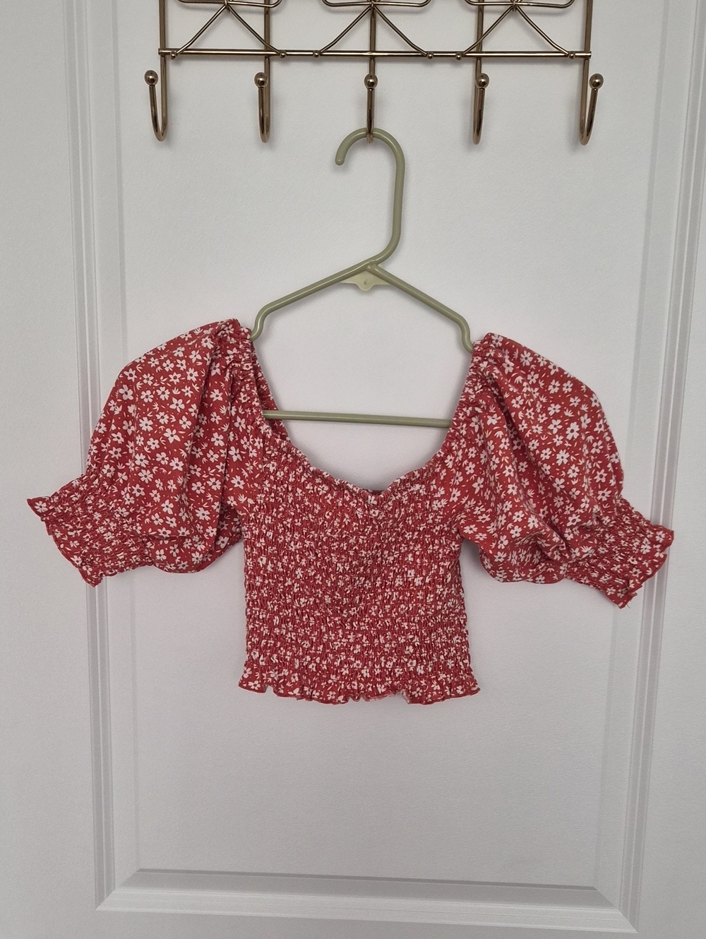 Floral Billabong Crop Top.